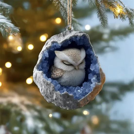 Geode Animal Advent Calendar 2025 24 Days Countdown Calendar with 2D