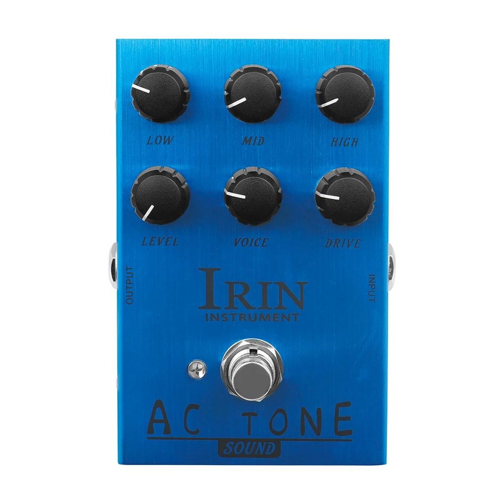 IRIN AN-33 VOX AC TONE Electric Guitar Effects Pedal Overdrive Pedal Analog Amp Pedal Effects Electric Guitar Durable Parts