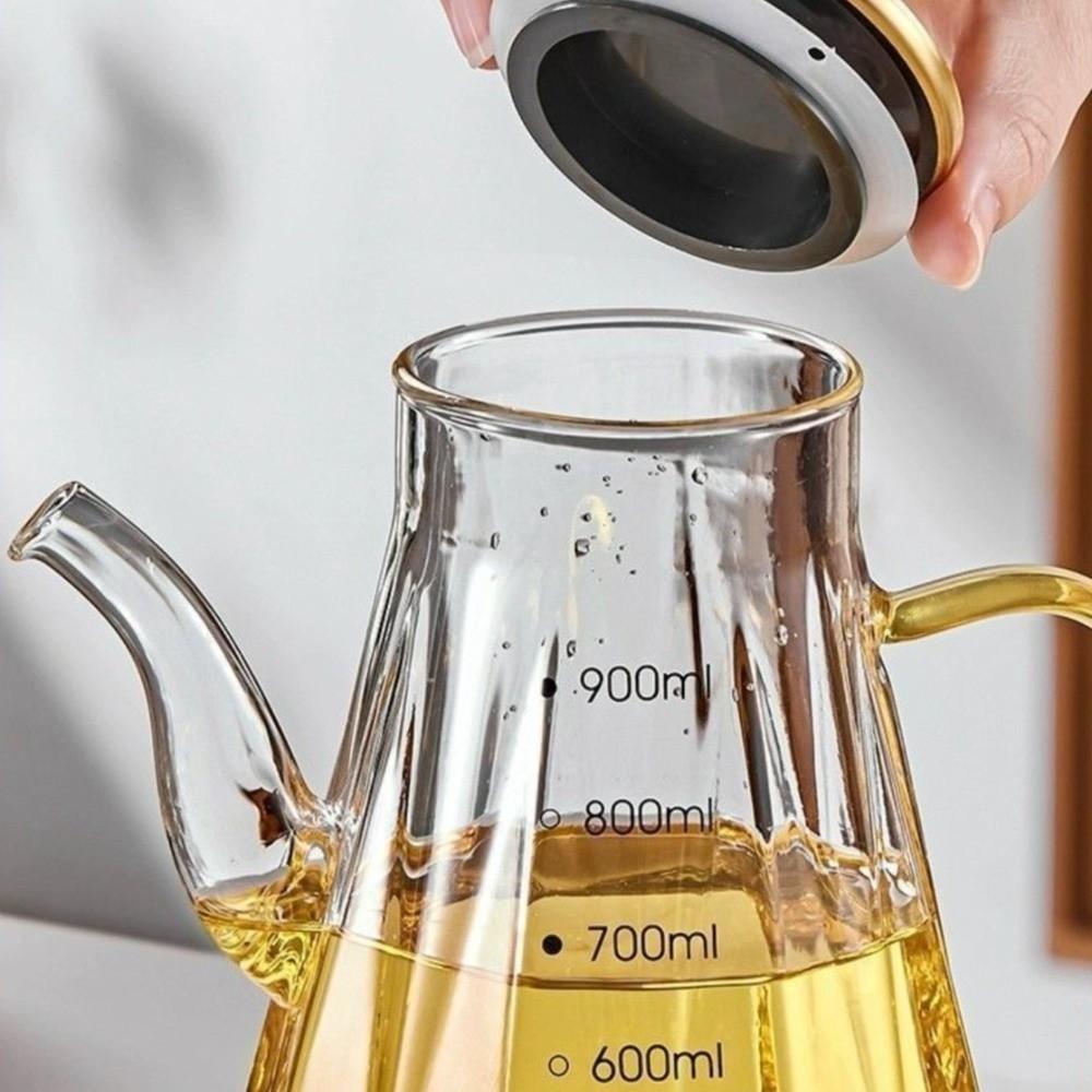 Cut texture Oil Pourer Leakproof Oil Container Kitchen tools Oil Dispenser Kitchen