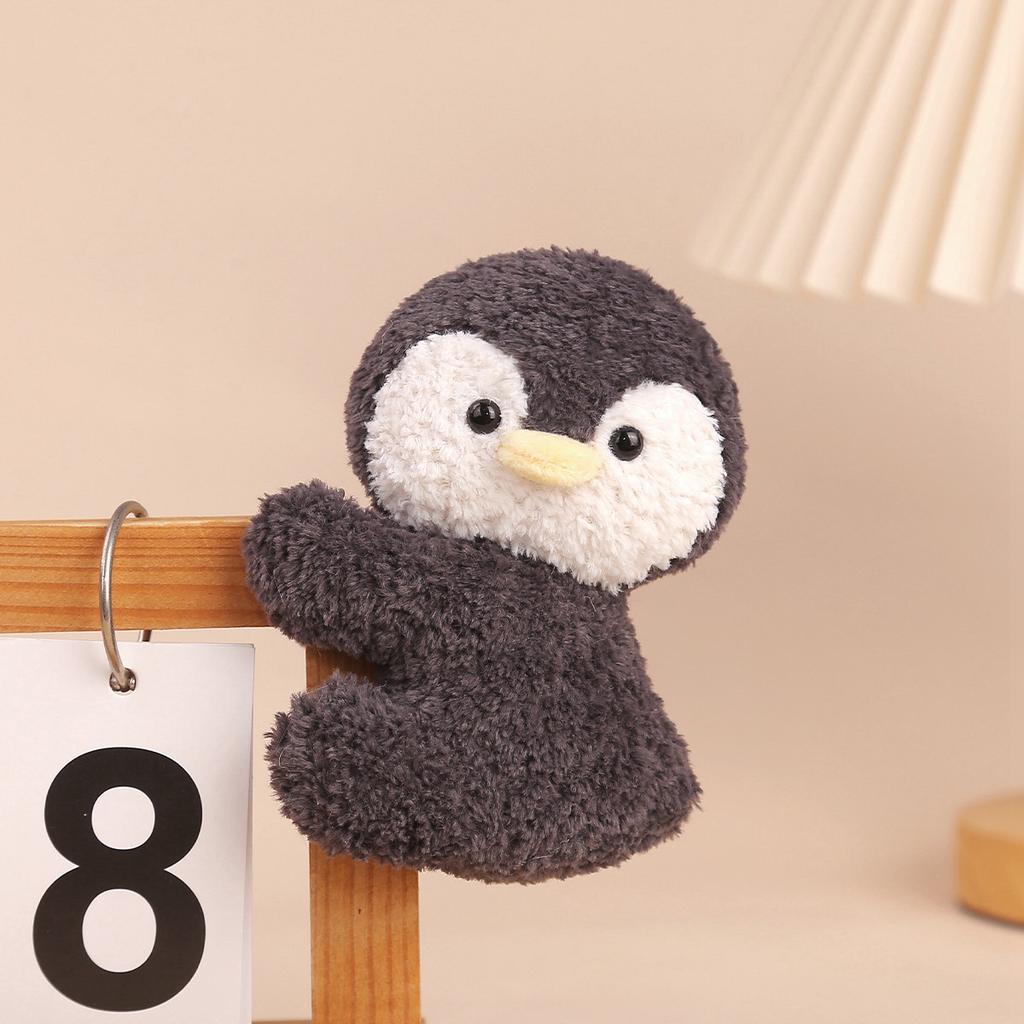 11cm Cute Animal Doll Stuffed Plush Toy Clip Cartoon Anime Bear Dog Monkey Elephant Sheep Pig Penguin Koala Cute Doll