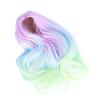 Joint Doll Wig Gradient Color High Simulation Soft Supple 1:3 Doll Wig for 21‑24cm Head Circumference Dolls