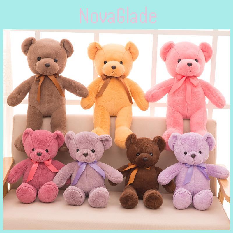 Charming Ten Color Teddy Bear Stuffed Animal Toy Perfect As A Gift For Children