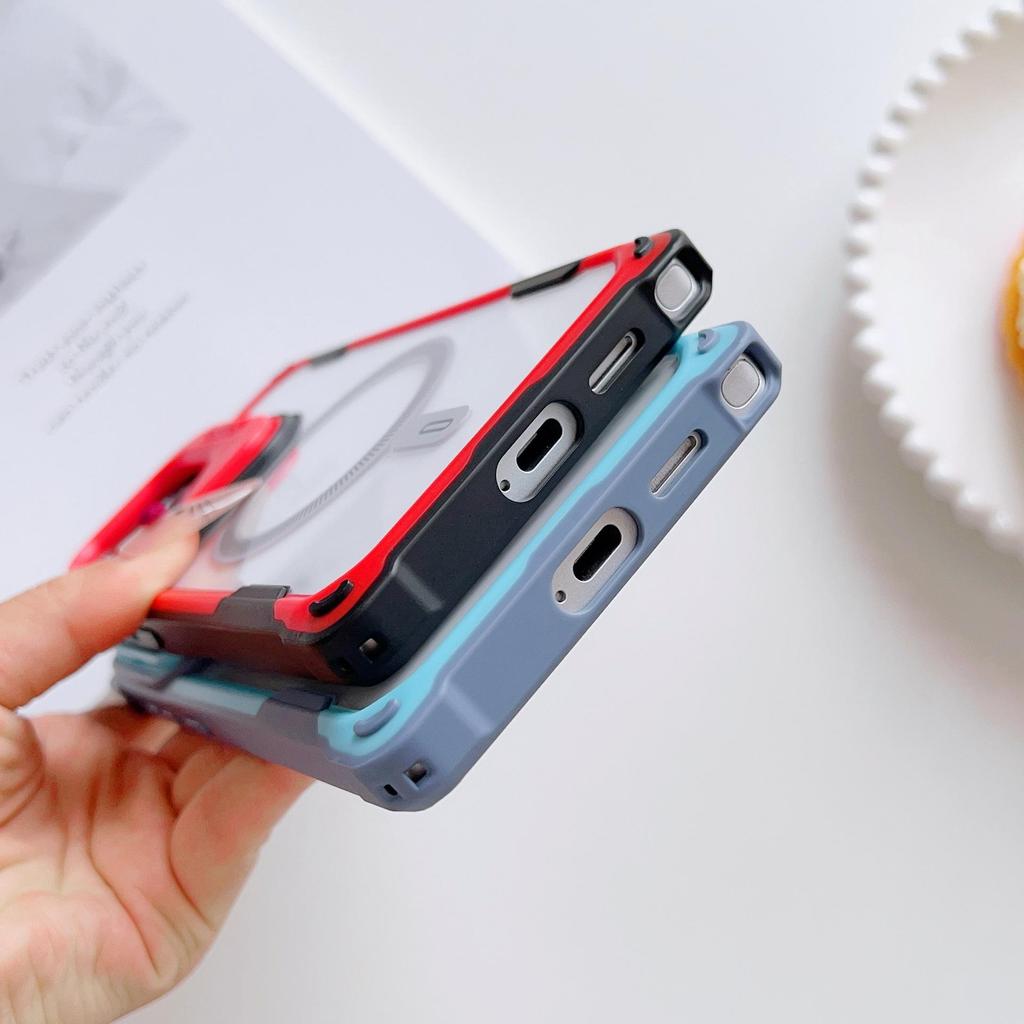 Samsung S25/S24 Ultra Magnetic Lens Cover Phone Case - Drop-proof, Cross-border Compatible