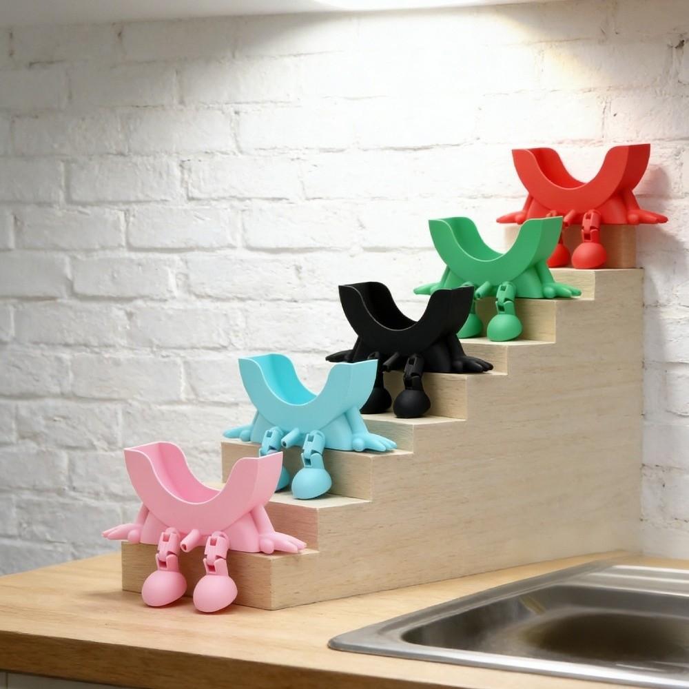 Colorful Soap Draining Rack Funny Sink Sponge Holder 3 D Printed Sponge Holder  Kitchen Sink