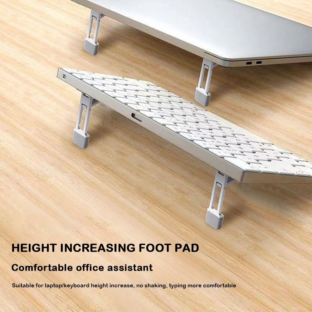 2pcs Adjustable Computer Stand Portable Laptop Riser Mini Notebook Bracket