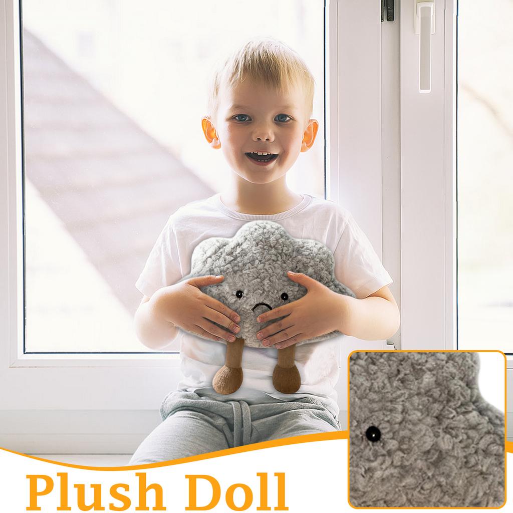 Cute Cartoon Plush Toy Little Dark Cloud Soft Doll Ornaments Bag Gift For Girlfriend Child Boyfriend