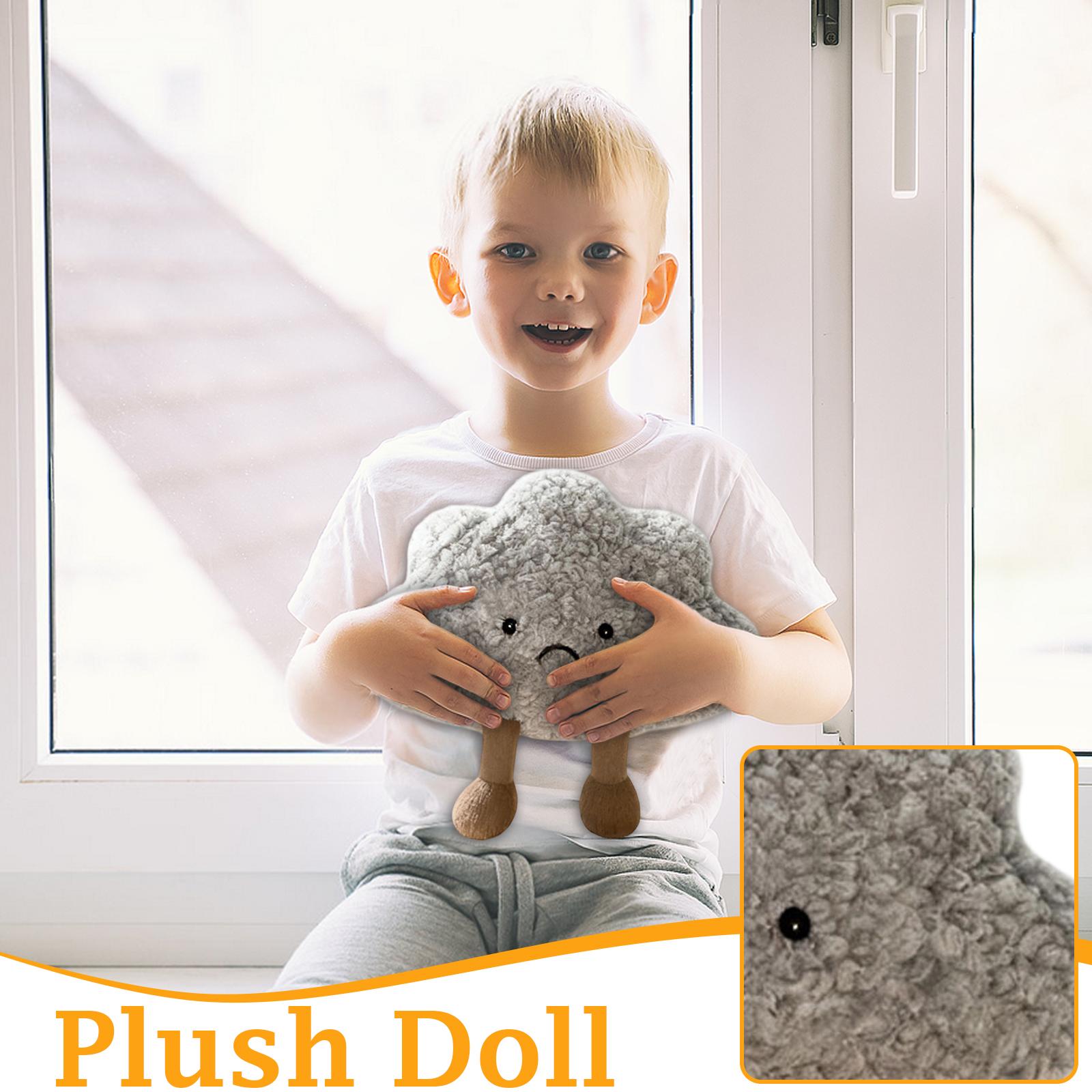 

Милая мультяшная плюшевая игрушка Маленькое темное облачко Мягкая кукла Украшения Сумка Подарок для девушки Ребенка Парня One Size