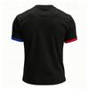 Men's Casual Crew Neck Short Sleeve Pullover T-Shirt Football Fan Graphic Print World Cup Supporter Top France Design