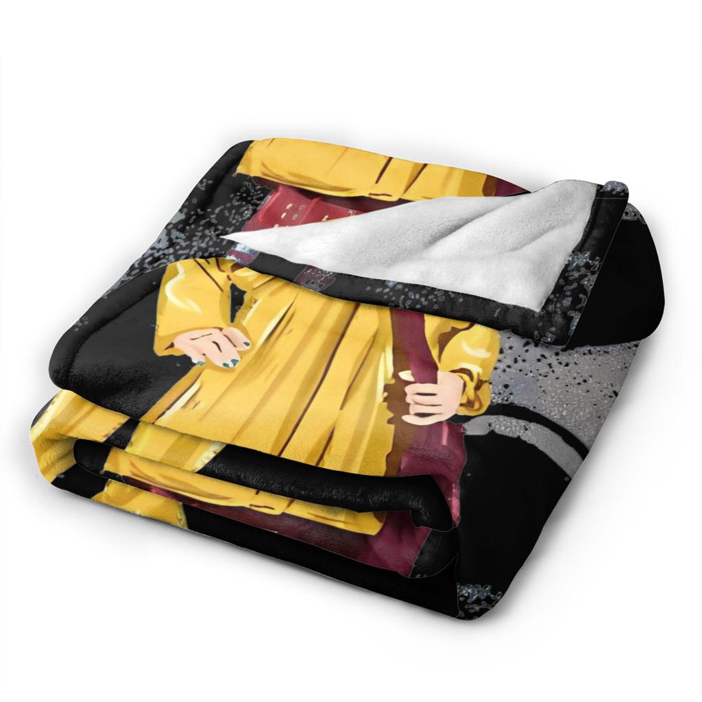 Coralines Plush Blanket Children cartoons Flannel Throw Blanket For Home Decor Super Warm Custom Quality Bedspread Gift Idea