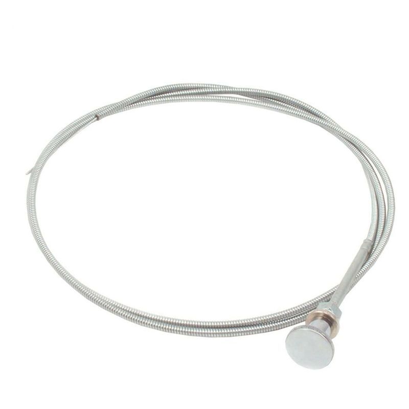 A20K-Chrome Universal 6 Ft Push Pull Choke Throttle Cable Part For Hot Rat Rod Holley Edelbrock