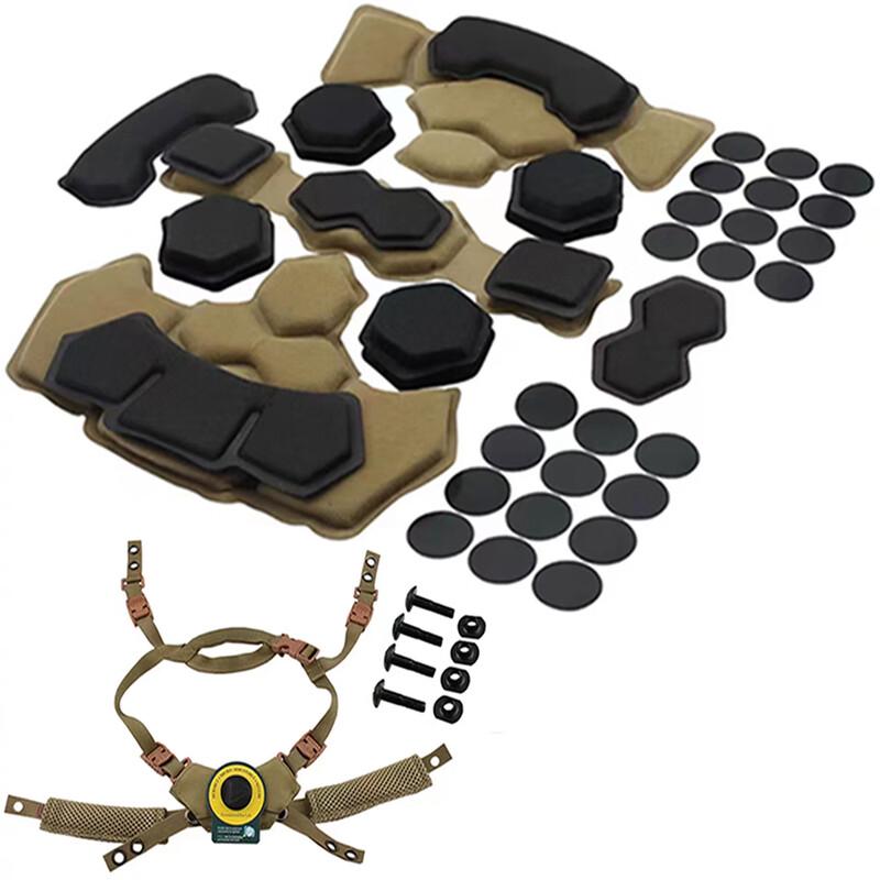 FASTMICH Helmet 4th Gen Adjustable Suspension System Kit 4th Gen Pad & Suspension