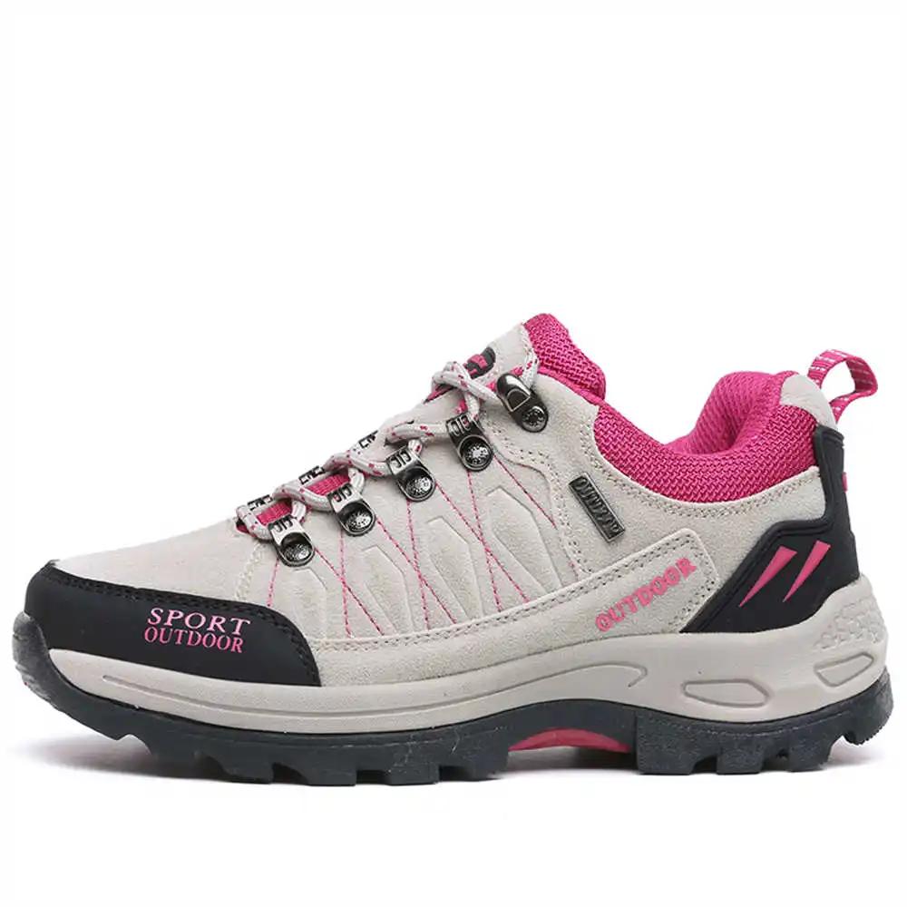 Fashion Extra Large Sizes Road Trekking Hiking Hiking Boots Color Shoes Trekking Woman Shoes Sneakers Sports Loafter Special Use