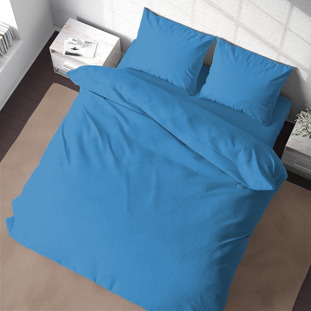 Luksusowa kolekcja Signature Collection 600TC 3PC Solid Pattern Duvet Cover Set (1 poszwa na kołdrę i 2 poszewki na poduszki) Wiele rozmiarów i kolorów