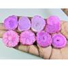 420Cts. Dyed Solar Druzy Agate Mix Shape Cabochon Loose Gemstone 08 Pcs Lot A-690