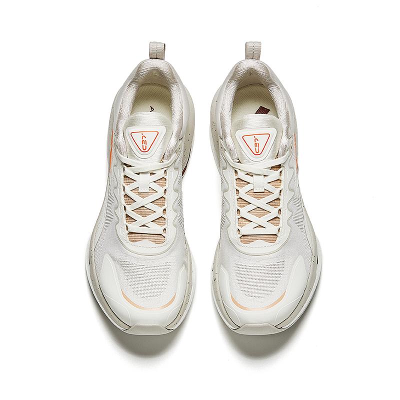 Anta Comfortable Cushioning Non-Slip Durable Low-Top Casual Running Shoes Men Sneakers White Gray 912435537-3