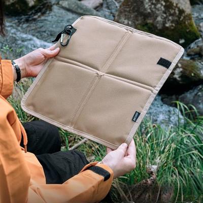 1PC Portable 36×32cm Waterproof Oxford Cloth Seat Cushion for Outdoor Camping Hiking Beach Travel Comfort Foldable Seat Foam Pad
