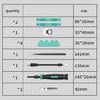 Ergonomic 152Piece Screwdriver Set with Compact Organizers Suitable for Detailed Repair Maintenance Jewelry Watch Repair