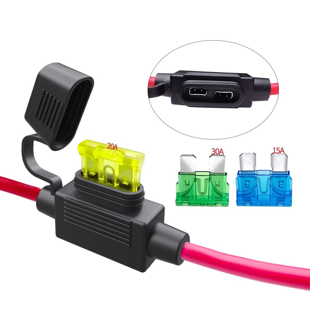 Cleqee 100cm SAE To Ring Terminal Extension Cable SAE Charging Cable SAE Extension