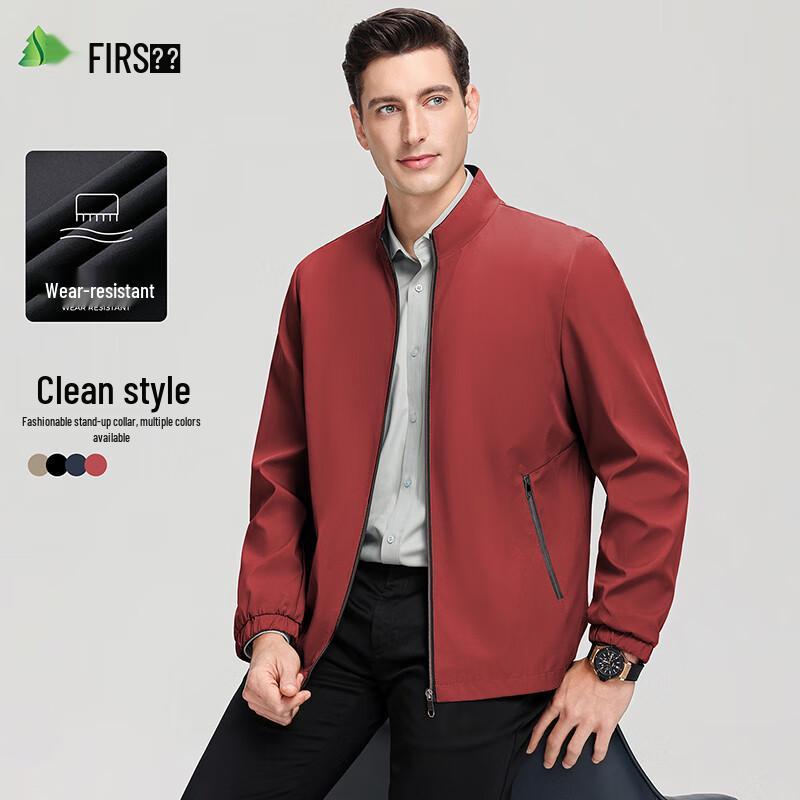 

Shanshan Men s Stand Collar Autumn/Winter Jacket 4XL