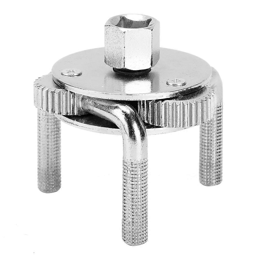 Universal Oil Filter Wrench Tool Drive 3-Jaw Remover Tool 63-105mm For Car TrucksRound