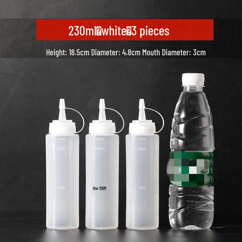 Commercial Plastic Squeeze Bottle for Sauces and Dressings
