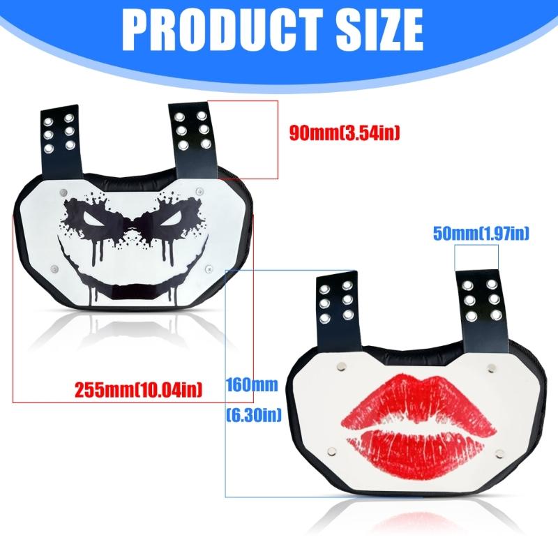 Light Weight Football Back Guard Protective Gear For Athletes Flexible With Ergonomic Curvature During Sports Activity