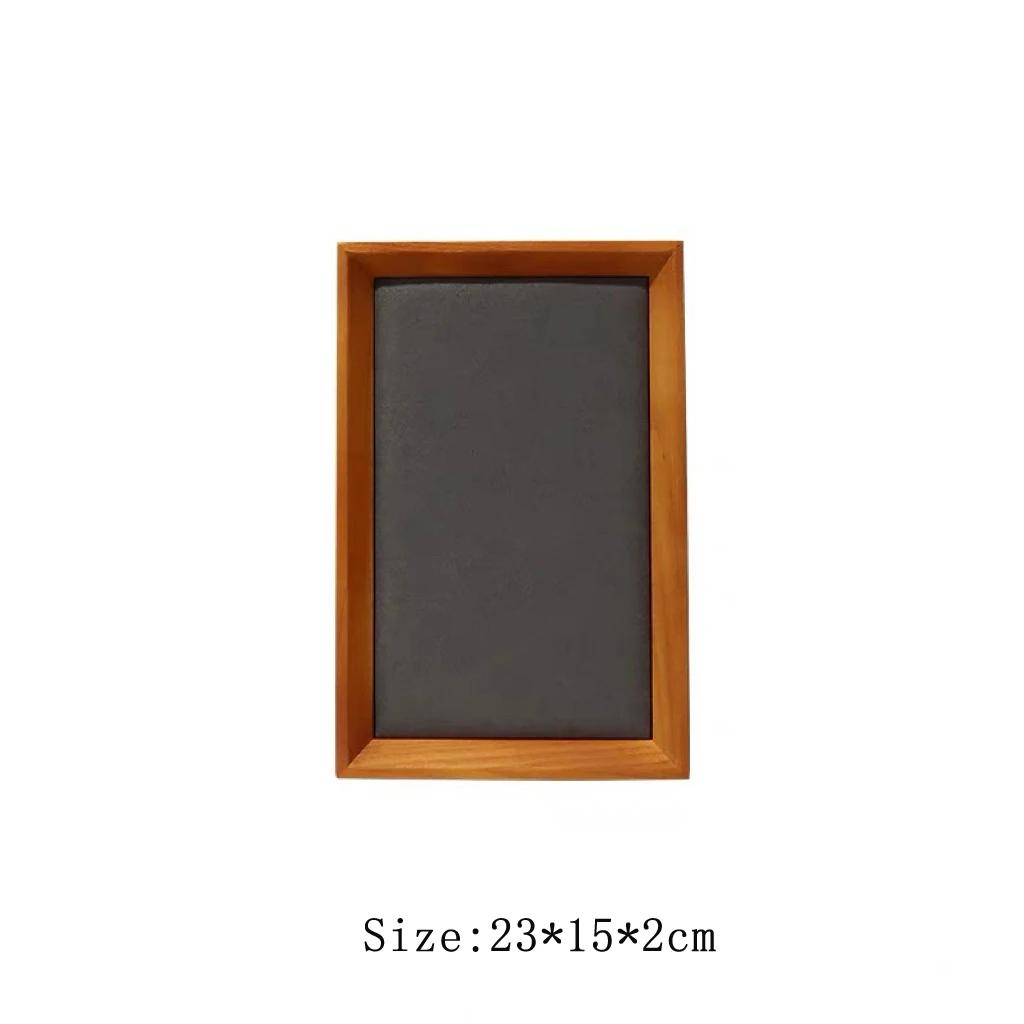 

Solid Wood Microfiber Velvet Cloth Mostly Used for Inner Oblique Empty Tray Viewing Pallet Jewelry Display Storage Tray