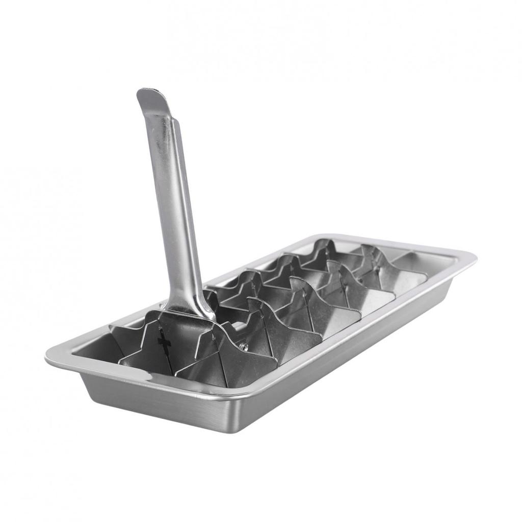 Efficient Stainless Steel Ice Cube Maker with Fast Freezing Capability