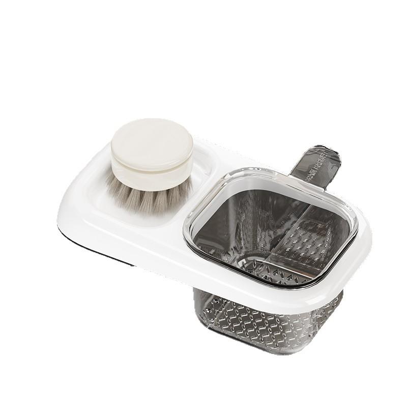 New Thickened Suction Cup Sink Strainer Garbage Filter Mesh Anti Blocking Drain Basket for Kitchen