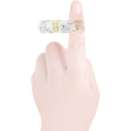 Skater First Aid Bandage Disney Winnie the Pooh Baby M Size 40 Pieces (20 Pieces x 2 Sets) Bandage Made in Japan QQB1-A