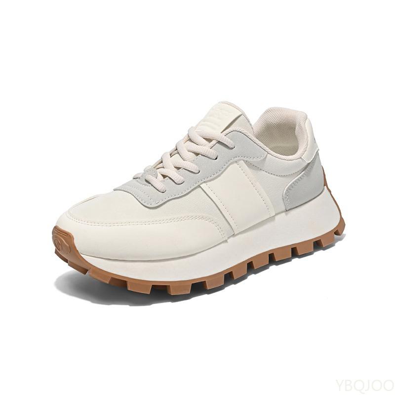 Autumn New Breathable Running Shoes Students Height Increasing Casual Simple Comfortable Non Slip Wear-resistant Women's Shoes