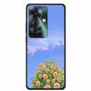 Phone Case for Oppo Reno11 A Silicone TPU Soft Back Cover for Reno 11 A 11A Fashion Shell Floral Shiled Capa 6.7" Funda
