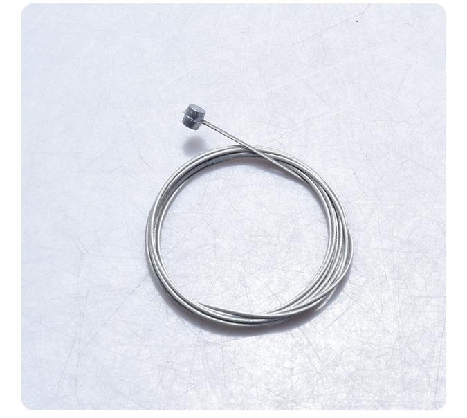 

2pc Stainless Steel Brake Cable Shift Cable 2 Meters Length Bicycle Replacement Parts Durable Flexible Brake and Gear Cable Set One Size срібний