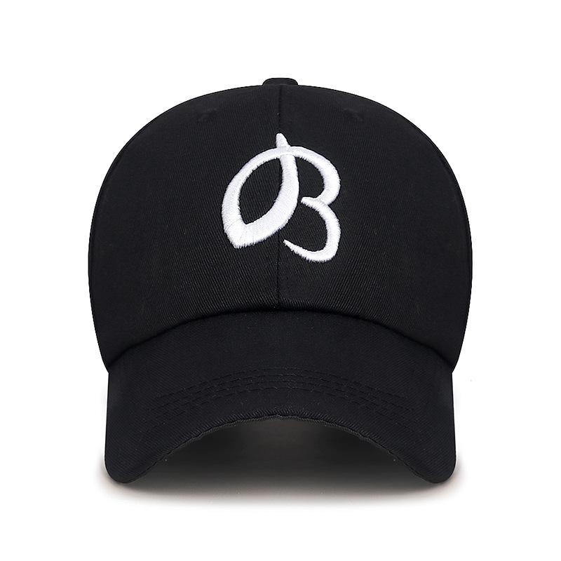 Spring Summer Letters Embroidered Ribbon Cap Young Men Women Couple Baseball Cap Sun Visor Hats Fishing Hat Peak Cap