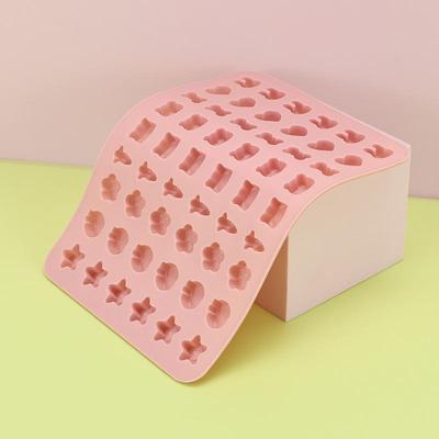 Chocolate Candy Mold Sugarcraft Cake Baking Decoration Resin Art Dropper Grid Fondant Animal Fondant Silicone Mold