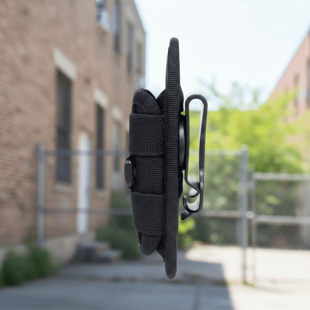 Portable Flashlight Holder Pouch 360 Degree Rotatable Torch Case Flashlight Bag  Survival Kits