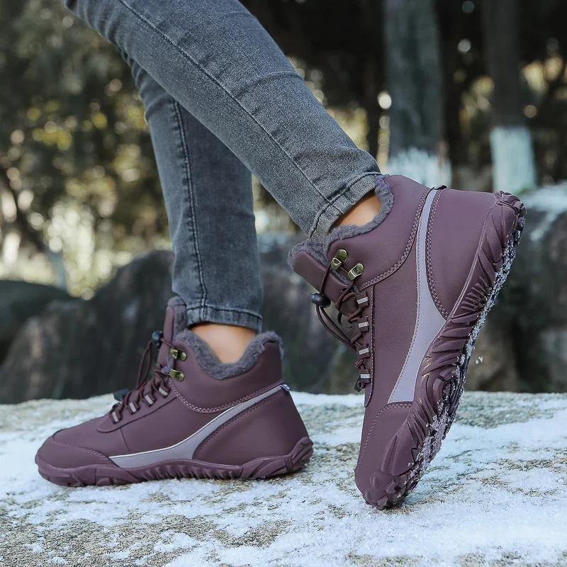 Pánské boty 2024 Nové Zimní Pantofle Teplé Pánské Boty Vodotěsné Protiskluzové Plyšové tenisky Pánské tenisky Boty Pánské tenisky Zima