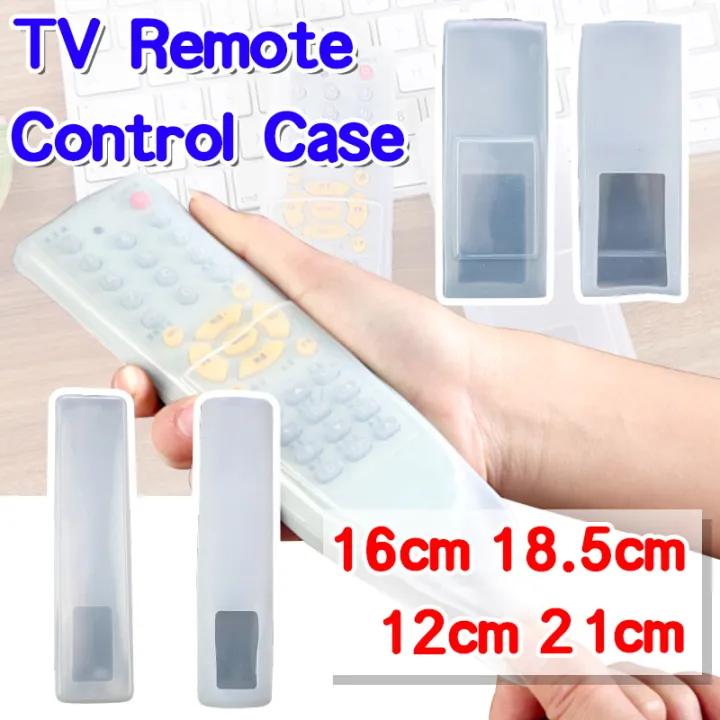1PC Remote Control Silicone Protective Cover Transparent Household Stretchable Dust-Proof And Waterproof Remote Control Cover
