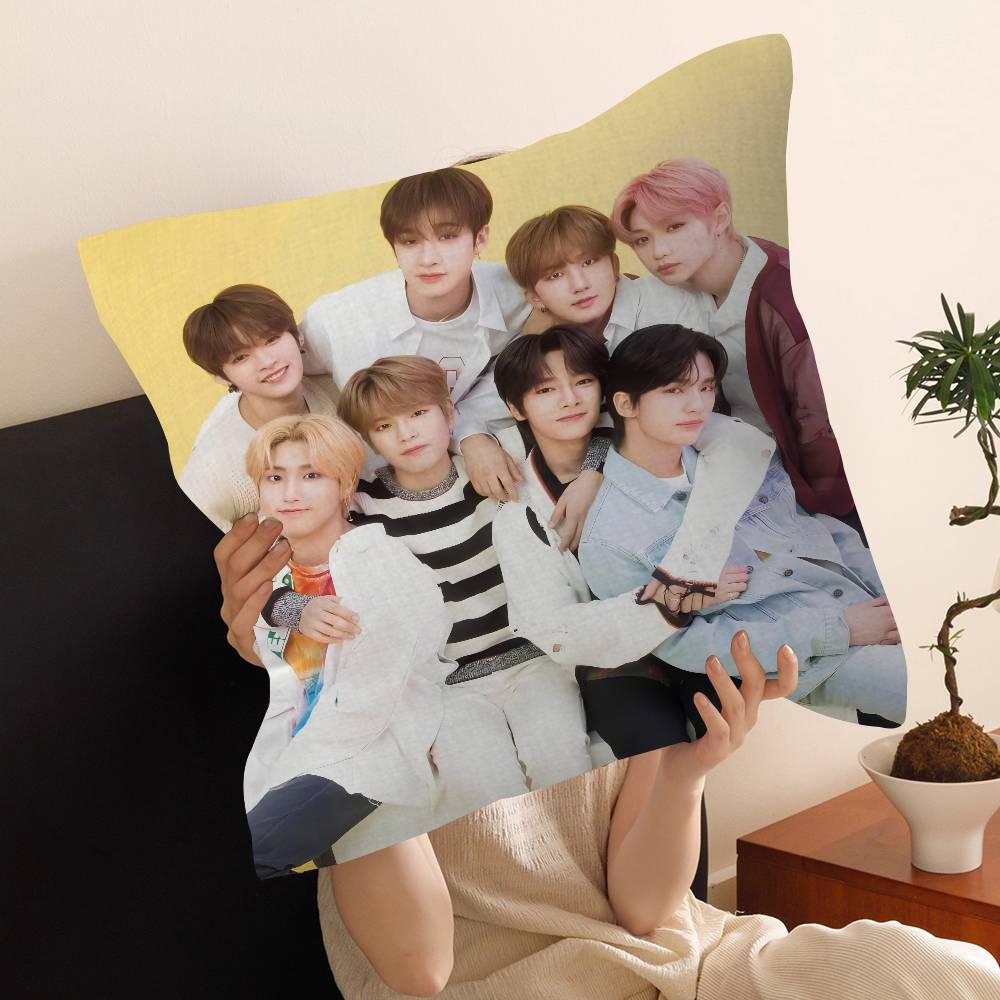 Kpop SStray KKids Personalized Pillow Cover Kids Bedroom Wild Party Decor Pillowcase kid Birthday shower Gift