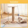 Multi-functional Cat Climbing Frame Sturdy Wood Construction Provides Hours Of Entertainment For Your Furry Friend