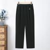 Mom's High Waist Elastic Seven-Point Cropped Pants for Middle-Aged & Elderly Women