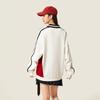 Li Ning Sports Lifestyle Series Loose Fit Couple Sweatshirt Unisex Sweatshirt AWDVC89-1