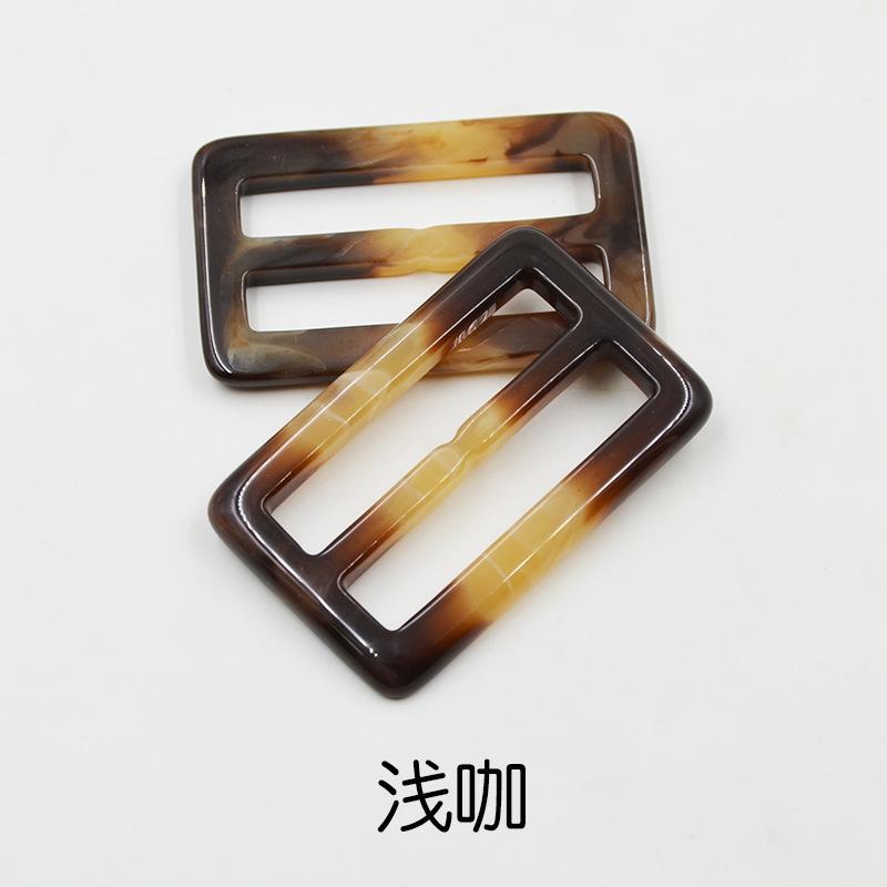 Resin Belt Button Button Men'S And Women'S Clothing Coat Trench Coat Backpack Belt Adjustment Button Day Buckle Accessories