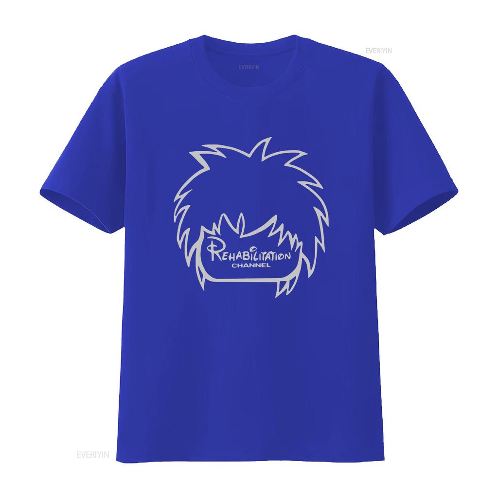 Canale Riabilitazione Osamason Stunmic Rehab T-shirt da Uomo alla Moda e Comoda lavaggio vintage moda streetwear