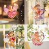 Christmas Tree Acrylic Christmas Baby Decoration Baby Ornament Valentine'S Day Pendant Angel Pendant Rearview Accessories