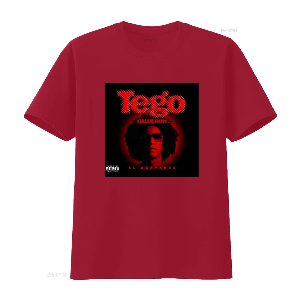 Tego Calderon El Abayarde Album T Shirt Size S XL Vintage Washed Top For Everyday Wear Soft Unisex Comfortable Streetwear