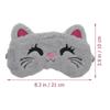 Plush Eye Masks for Sleep Eye Protective Patches 4Pcs Assorted Color