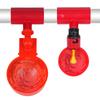 Abbeveratoio Automatico per Polli Tazza per Bere Anatre Mangiatoia per Polli Ciotole e Tazze Abbeveratoi in Plastica per Pollame Forniture per Sistemi Idrici
