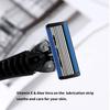 6-layer blade shaver manual shaving men's beard razor razor shaving tool holder