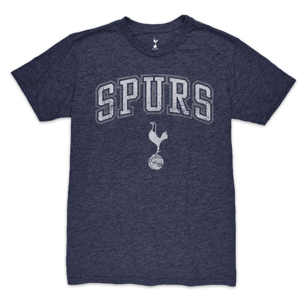 Футболка унисекс TOTTENHAM HOTSPUR Wordmark Premium Triblend темно-синяя - 1863FC S